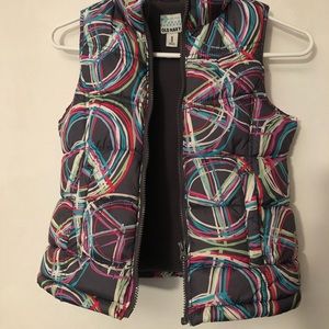 Old Navy Peace Sign Vest